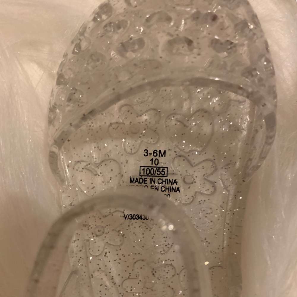 Infant girl jelly shoes